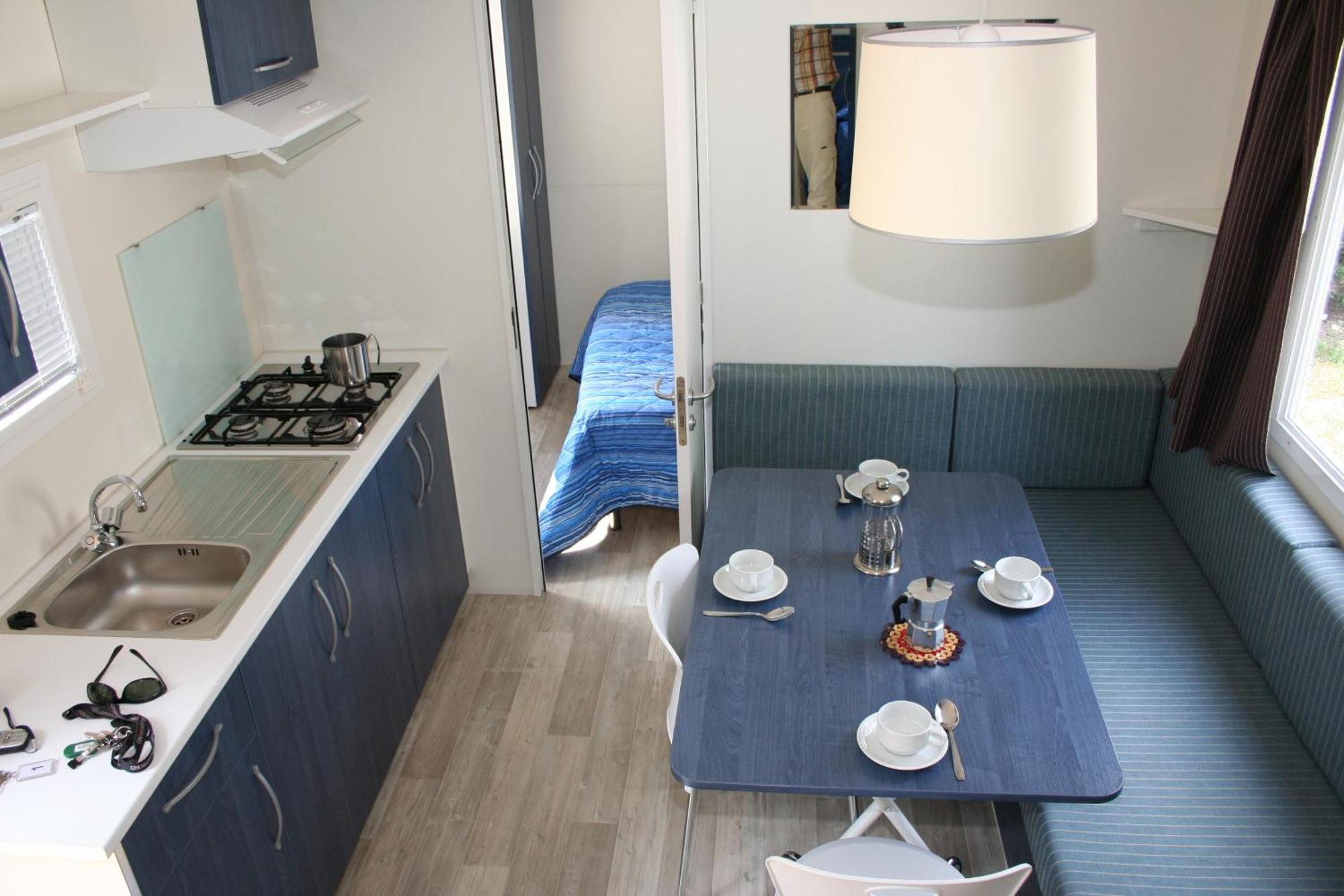 Happy Camp Mobile Homes In Camping Villaggio Internazionale San Menaio Εξωτερικό φωτογραφία